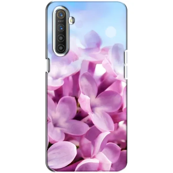 Чехол с рисунком «Сиреневые цветы» для Realme XT Чехол с рисунком «Сиреневые цветы» для Realme XT
