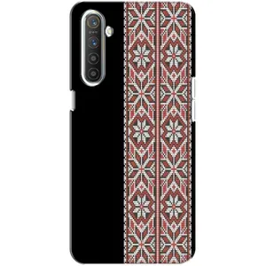Силиконовый Чехол на Realme XT с картинкой Вышиванки (Стильная вишиванка)