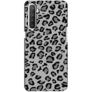 Чохол з леопардовим принтом на Realme XT (Темний леопард)