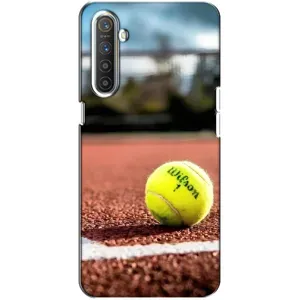 Чохли з прінтом Спортивна тематика для Realme XT (Тенісний корт)
