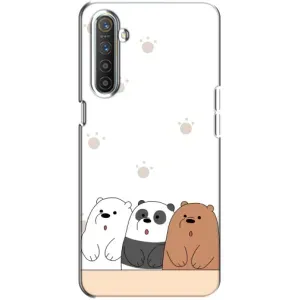 Чохли з зображенням різних тварин на Realme XT (Здивовані ведмедики)