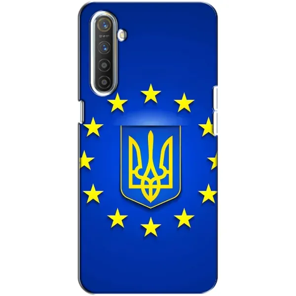 Чехол с рисунком «Украина это Европа» для Realme XT Чехол с рисунком «Украина это Европа» для Realme XT