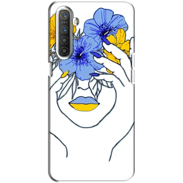 Чехол с рисунком «Украинка на всю голову» для Realme XT Чехол с рисунком «Украинка на всю голову» для Realme XT