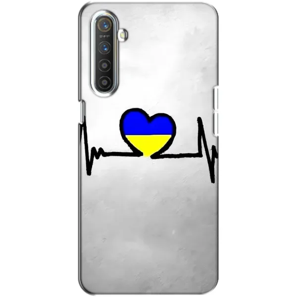 Чехол с рисунком «Украинская кардиограмма» для Realme XT Чехол с рисунком «Украинская кардиограмма» для Realme XT