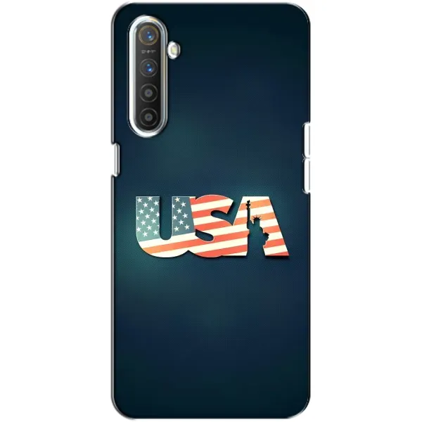 Чехол с рисунком «USA» для Realme XT Чехол с рисунком «USA» для Realme XT