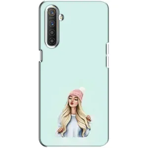 Силіконовый Чохол на Realme XT з картинкой Модных девушек (В шапці)
