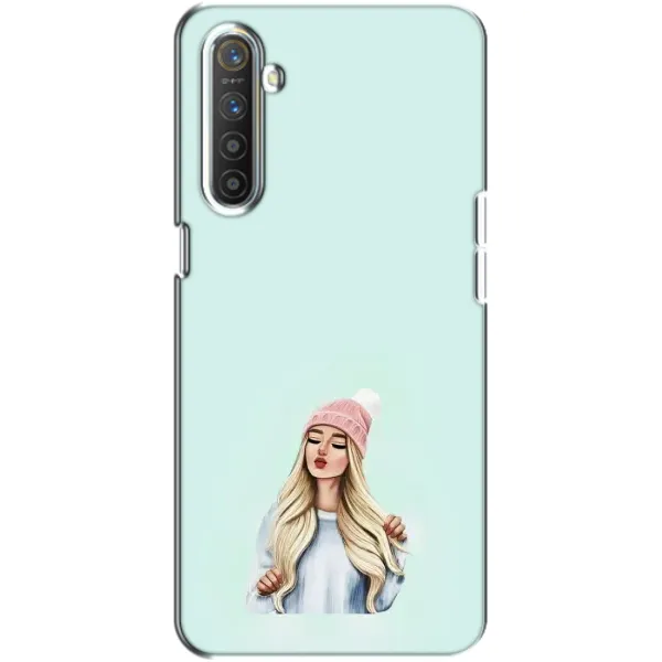 Чехол с рисунком «В шапке» для Realme XT