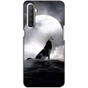 Чохол з Вовком на Realme XT (Вовк і місяць)