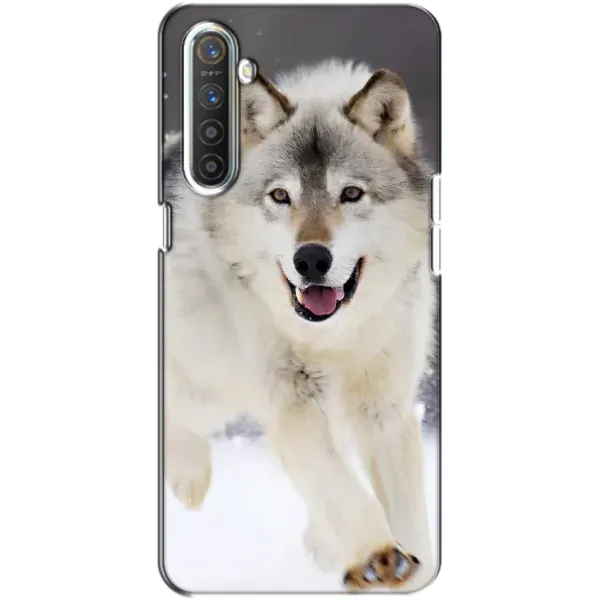 Чехол с рисунком «Волк на снегу» для Realme XT Чехол с рисунком «Волк на снегу» для Realme XT