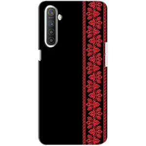 Силиконовый Чехол на Realme XT с картинкой Вышиванки