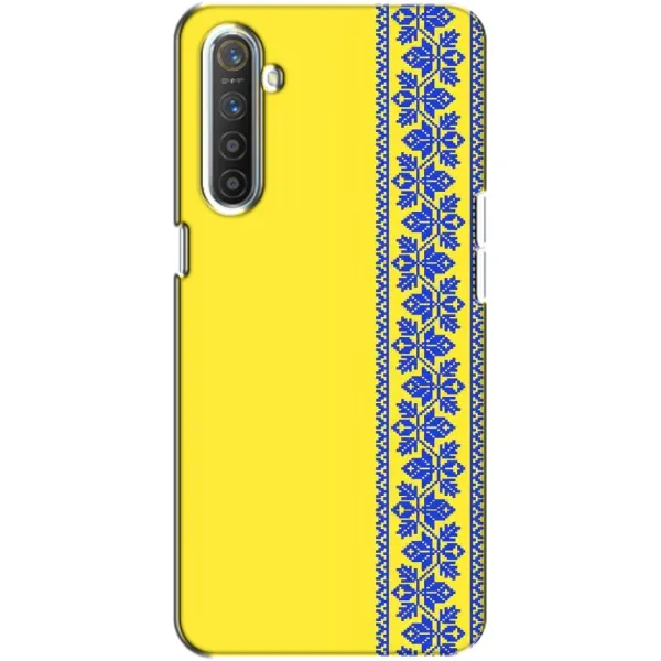 Чехол с рисунком «Вышиванка на желтом» для Realme XT Чехол с рисунком «Вышиванка на желтом» для Realme XT