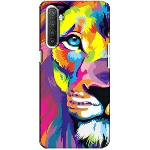 Чохол з картинкою на Realme XT (Яскравий Лев)