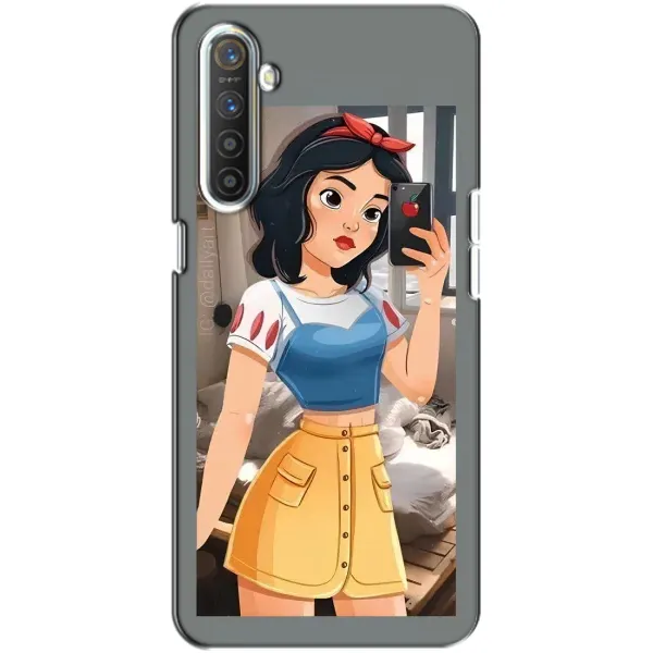 Чехол с рисунком «Белоснежка с телефоном» для Realme XT