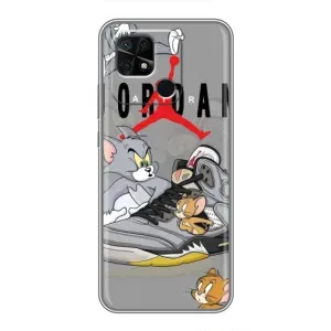 Силіконовый Чохол Nike Air Jordan на Редмі 10с (Air Jordan)