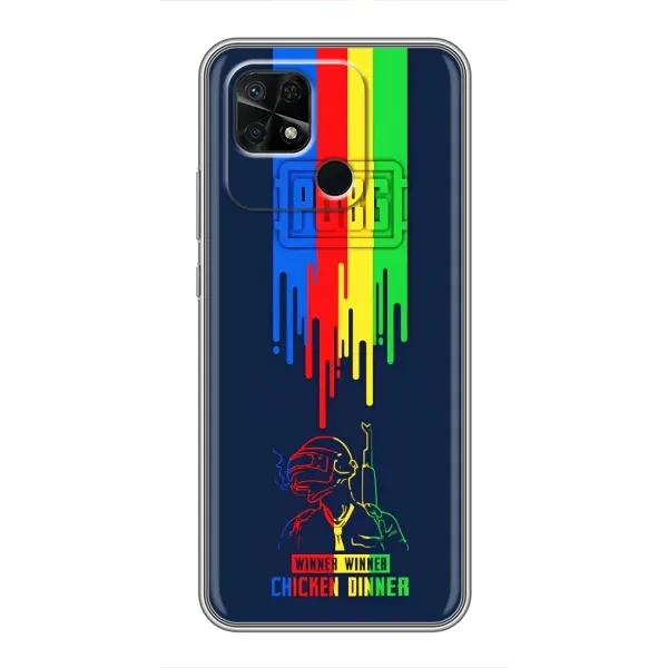 Чехол с рисунком «Арт Пабг» для Xiaomi Redmi 10C Чехол с рисунком «Арт Пабг» для Xiaomi Redmi 10C