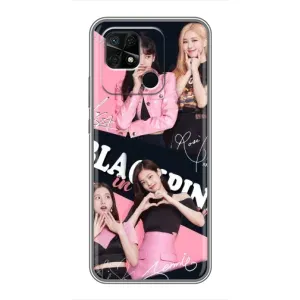 Чехлы с картинкой для Xiaomi Redmi 10C (BLACKPINK)