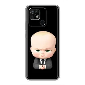 Мультяшний принт на Чохол для Редмі 10с (Бос)