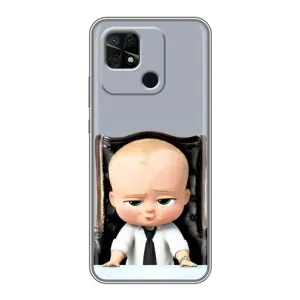 Мультяшний принт на Чохол для Редмі 10с (BOSS)