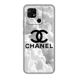 Чехол с Брендами одежды на Редми 10с (CHANEL)
