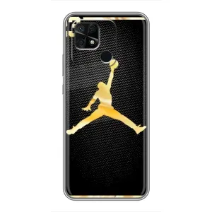 Силіконовый Чохол Nike Air Jordan на Редмі 10с (Джордан 23)