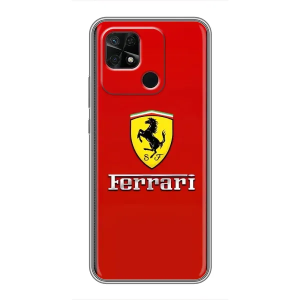 Чехол с рисунком «Ferrari Logo» для Xiaomi Redmi 10C Чехол с рисунком «Ferrari Logo» для Xiaomi Redmi 10C