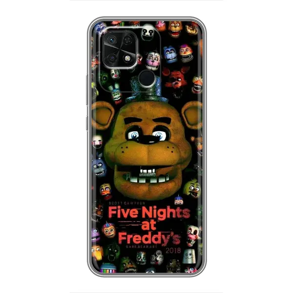 Чехол с рисунком «Freddy» для Xiaomi Redmi 10C