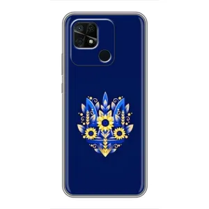 Чехол с картинкой (Патриотический ГЕРБ) на Xiaomi Redmi 10C (герб)