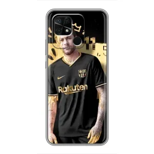 Силіконовий Чохол для Xiaomi Redmi 10C (Gold Neymar)