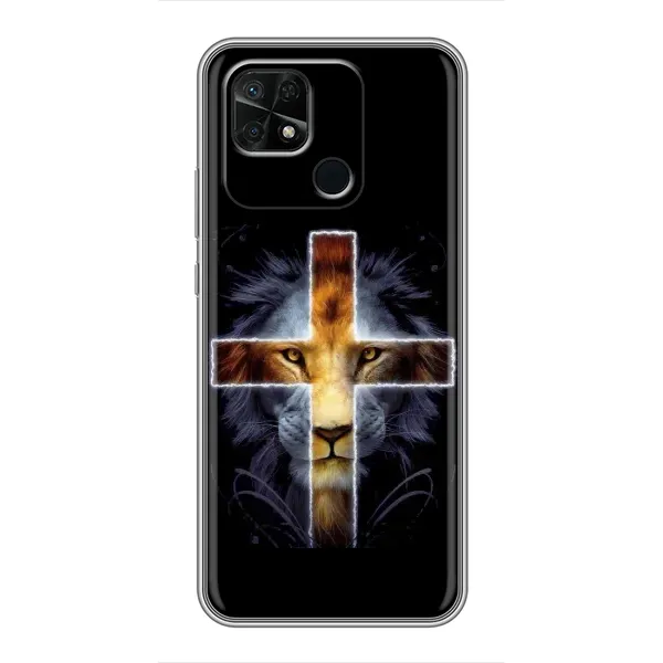 Чехол с рисунком «Иисус Лев» для Xiaomi Redmi 10C Чехол с рисунком «Иисус Лев» для Xiaomi Redmi 10C