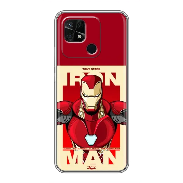 Чехол с рисунком «Iron man» для Xiaomi Redmi 10C Чехол с рисунком «Iron man» для Xiaomi Redmi 10C