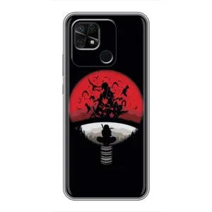 Чехлы с картинкой Итачи Учиха на Xiaomi Redmi 10C (Итачи на черном)