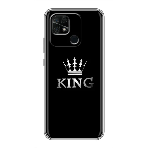 Чехол с рисунком «KING» для Xiaomi Redmi 10C Чехол с рисунком «KING» для Xiaomi Redmi 10C