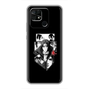Чехлы с картинкой Итачи Учиха на Xiaomi Redmi 10C (Коллаж Итачи)