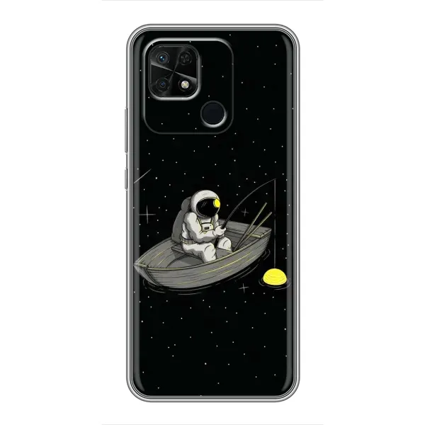 Чехол с рисунком «Космонавт на рыбалке» для Xiaomi Redmi 10C Чехол с рисунком «Космонавт на рыбалке» для Xiaomi Redmi 10C
