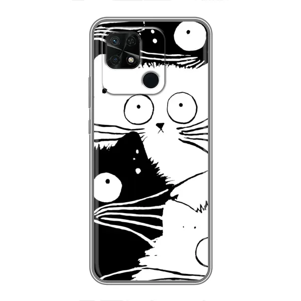 Чехол с рисунком «КОТИКИ» для Xiaomi Redmi 10C Чехол с рисунком «КОТИКИ» для Xiaomi Redmi 10C