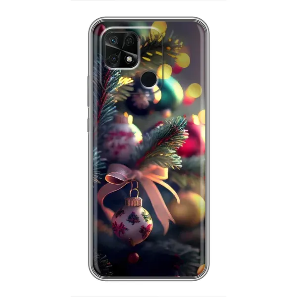 Чехол с рисунком «Красивая елочка» для Xiaomi Redmi 10C Чехол с рисунком «Красивая елочка» для Xiaomi Redmi 10C