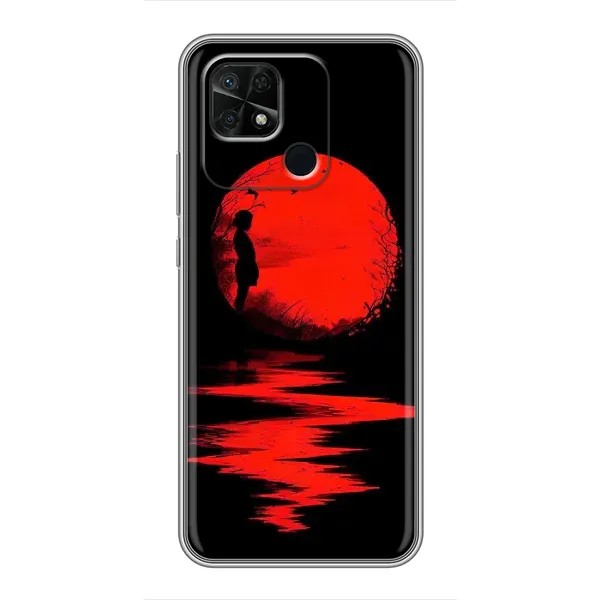 Чехол с рисунком «Красный Закат» для Xiaomi Redmi 10C Чехол с рисунком «Красный Закат» для Xiaomi Redmi 10C