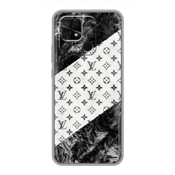 Чехол с рисунком «LV на белом» для Xiaomi Redmi 10C Чехол с рисунком «LV на белом» для Xiaomi Redmi 10C