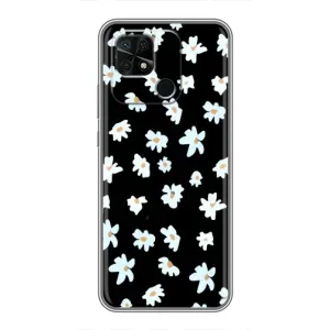 Чохол з ромашками на Xiaomi Redmi 10C (Маленькі ромашки)