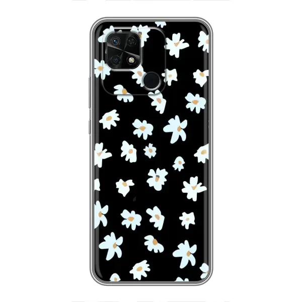 Чехол с рисунком «Маленькие ромашки» для Xiaomi Redmi 10C