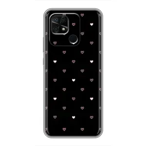 Чехлы с тематикой "Маленькие Сердечки" на Xiaomi Redmi 10C (Маленькие сердечки)