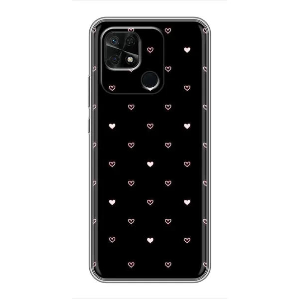 Чехол с рисунком «Маленькие сердечки» для Xiaomi Redmi 10C