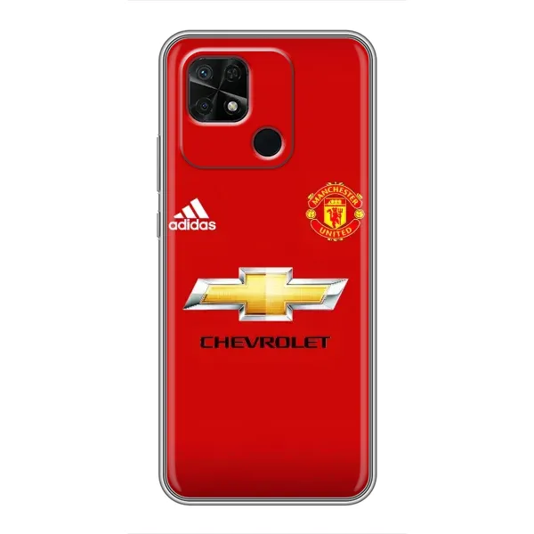 Чехол с рисунком «Man United» для Xiaomi Redmi 10C