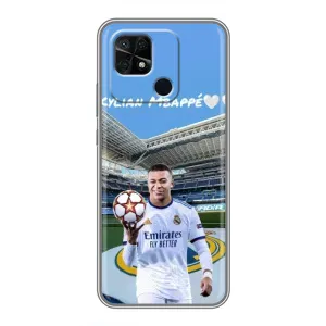 Чохол (TPU) з Футболістом на Xiaomi Redmi 10C (Mbappe Real)