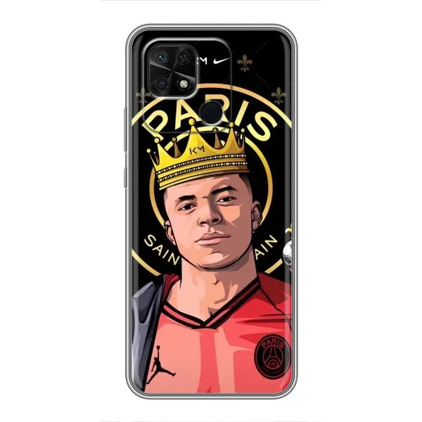 Чехол с рисунком «Mbappe King» для Xiaomi Redmi 10C Чехол с рисунком «Mbappe King» для Xiaomi Redmi 10C