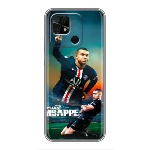 Чохол (TPU) з Футболістом на Xiaomi Redmi 10C (MBAPPE)