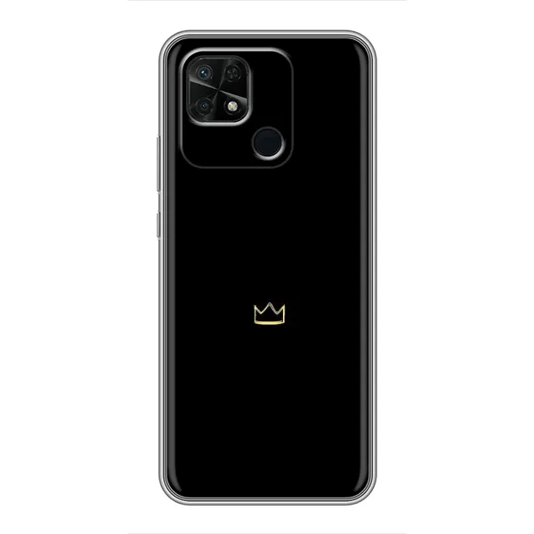 Чехол с рисунком «Мини корона» для Xiaomi Redmi 10C Чехол с рисунком «Мини корона» для Xiaomi Redmi 10C