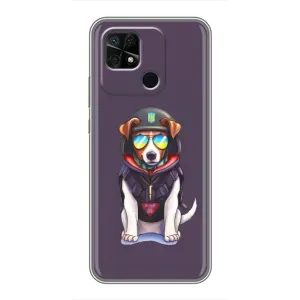 Чехол с принтом Собаки Патрон для Xiaomi Redmi 10C (Модный Патрон)