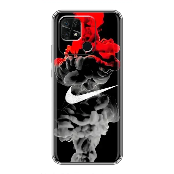 Чехол с рисунком «Nike дым» для Xiaomi Redmi 10C Чехол с рисунком «Nike дым» для Xiaomi Redmi 10C