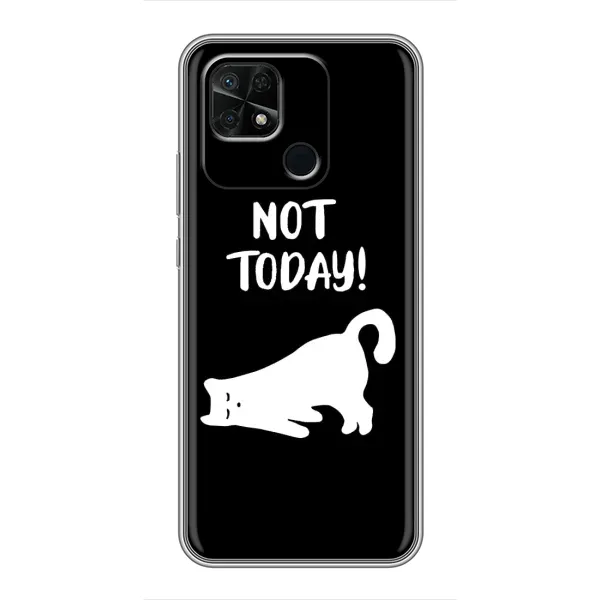 Чехол с рисунком «Not Today» для Xiaomi Redmi 10C Чехол с рисунком «Not Today» для Xiaomi Redmi 10C